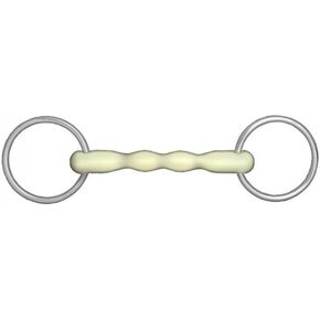 HORZE التفاح نكهة مولن الفم فضفاضة حلقة Snaffle بت