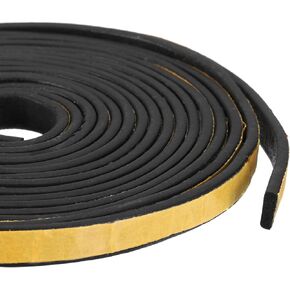 Uxcell الطقس تجريد 3/8 "W x 1/8" T x 26ft L لاصق نافذة الباب شريط عازل رغوة شريط عازل للأبواب نافذة العزل