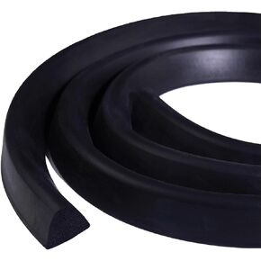 Backer Rod 1 Inch, Concrete Expansion Joint Filler, Flexible Foam Rubber Seal - Weather Stripping, Repair Replacement Concrete Crack Repair, Driveway Crack Filler, 16.5 Feet