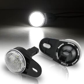 Bestview LED Interior Courtesy Light Footwell Lights for Dodge Durango Ram 1500 2500 3500 Classic Nitro Jeep Wrangler Commander Grand Cherokee,Under Dashboard Courtesy Floor Lamp Assembly, Pack of 2