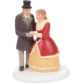Department 56 Dickens Village Accessories a Christmas Honeymoon Figurine, 2.72 Inch, Multicolor