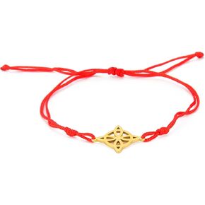 Bracelet For Women Celtic Witch's Knot Magic Layered Bracelet Stainless Steel Charm Mystic Double Rope Bracelets Celtic Jewelry