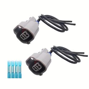 Side Marker Light Pigtail Connector Wiring Harness for Compatible with Toyota Lexus Camry Prius Rav4 (2PCS)