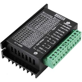 0.5-4A 9-40V DC CNC Stepper Motor Driver 32 Micro-step Resolutions Step Controller Module Board for Nema 8, 11, 14, 16, 17 Stepper Motor