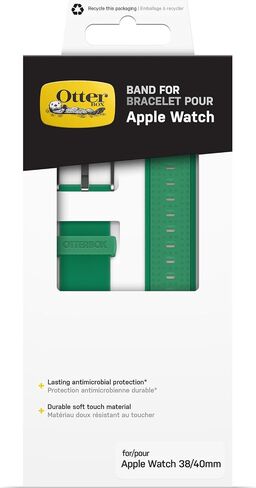 OtterBox All Day Band for Apple Watch 38/40/41mm - AUTOBAHN (Black) in Saudi Arabia