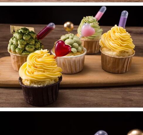 150 عبوة من الماصات للكب كيك، ماصات بلاستيكية 4 مل، ماصات للفراولة، ماصات الحلوى، ماصات نقل الضغط، مصفاة المشروبات الكحولية لآيس كريم الشوكولاتة بالفراولة (قلب) in Kuwait