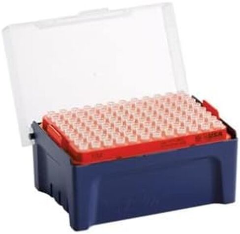 أطراف ماصات 20ul - أطراف ماصات عالمية - مثبتة، خالية من RNase/DNase وآمنة للبيروجين، شفافة، 96 طرف/رف Pk × 10 رفوف (960 طرف) in Saudi Arabia