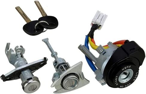 مجموعة اسطوانات قفل السيارة بالكامل 81970-3SA00 81250-3SA00 لشركة هيونداي سوناتا 2009-2014 in Kuwait