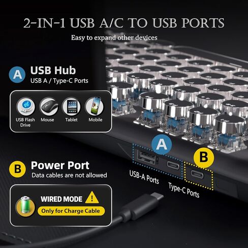 لوحة مفاتيح ميكانيكية للآلة الكاتبة RK ROYAL KLUDGE S87، لوحة مفاتيح سلكية لألعاب الكمبيوتر الشخصي قابلة للتبديل السريع، 75% تخطيط RGB 87 مفتاحًا لوحات مفاتيح رفيعة مع أغطية مفاتيح دائرية كلاسيكية، مفتاح أزرق، أسود in Kuwait
