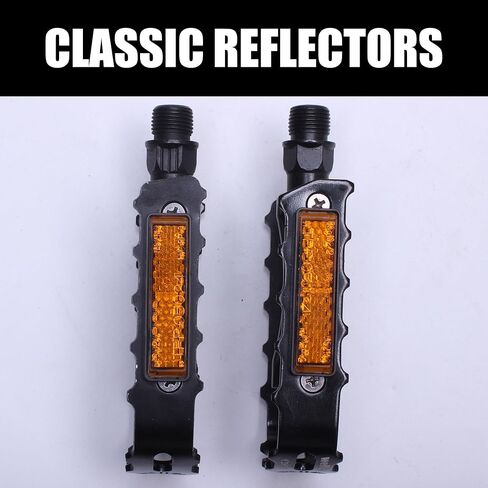 Lightweight Bike Pedals,Waterproof Bicycle Pedals with Aluminum,Universal 9/16 inch Anti-Skid Platform for City Bike,Road Bike,Folding Bike,Ebike,Commuter Bike,MTB,Wellgo C285 in Kuwait