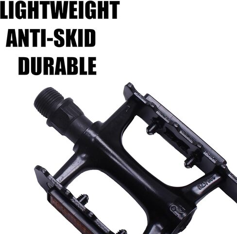 Lightweight Bike Pedals,Waterproof Bicycle Pedals with Aluminum,Universal 9/16 inch Anti-Skid Platform for City Bike,Road Bike,Folding Bike,Ebike,Commuter Bike,MTB,Wellgo C285 in Kuwait