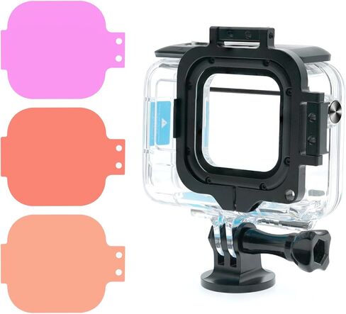 3 عبوات من فلاتر الغوص لـ Insta360 Ace Pro الرسمية المقاومة للماء، ملحقات تصحيح الألوان - أحمر، أحمر فاتح، أرجواني في الغوص/الغطس تحت الماء/التصوير تحت الماء in Kuwait