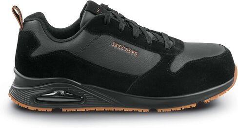 Skechers Work UNO Parker, Men's, Alloy Toe, EH, MaxTrax Slip Resistant, Low Athletic, Work Shoe in Saudi Arabia