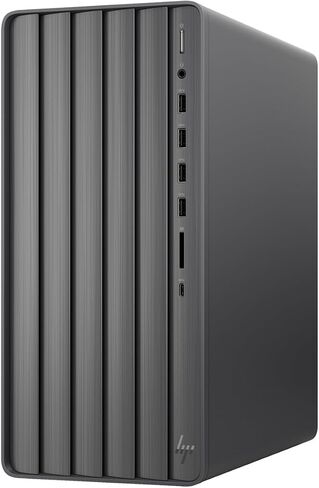 HP Business Newest 13th Generation Envy i7 Tower Desktop, Intel Core i7-13700, 64GB RAM, 2TB SSD, RJ45, SD Card Reader, HDMI, Wi-Fi 6 & Bluetooth, Wireless Keyboard & Mouse, Windows 11 Pro, Black in Saudi Arabia
