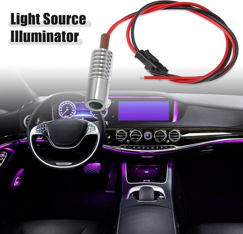 ACROPIX 5mm 0.20" 12V 2W LED Aluminum Light Source Illuminator for Car DIY Pink - Pack of 1 in Saudi Arabia