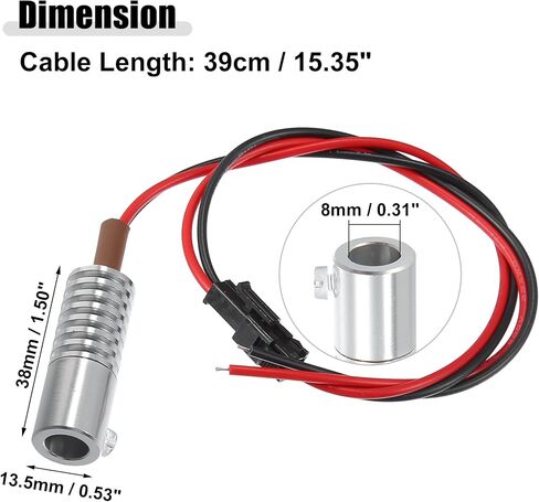 ACROPIX 5mm 0.20" 12V 2W LED Aluminum Light Source Illuminator for Car DIY Pink - Pack of 1 in Saudi Arabia