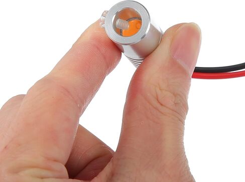 ACROPIX 5mm 0.20" 12V 2W LED Aluminum Light Source Illuminator for Car DIY Pink - Pack of 1 in Saudi Arabia