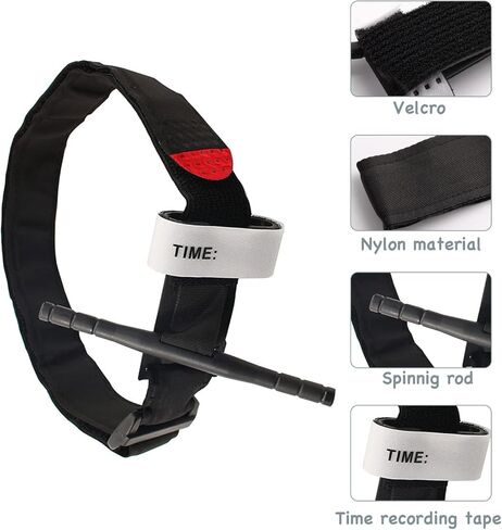 عاصبة، عاصبة القتال الطبية الأسرع والأكثر أمانًا والأكثر فعالية مع مرساة، معدات الإسعافات الأولية العسكرية عاصبة بيد واحدة، أسود in Kuwait