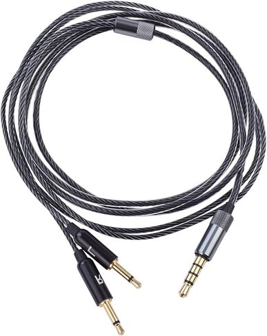 كابل الصوت البديل Saipomor HD212 سلك متوافق مع سماعات Sennheiser HD202 HD497 HD437 HD447 HD212 pro، EH250 EH350 in Saudi Arabia
