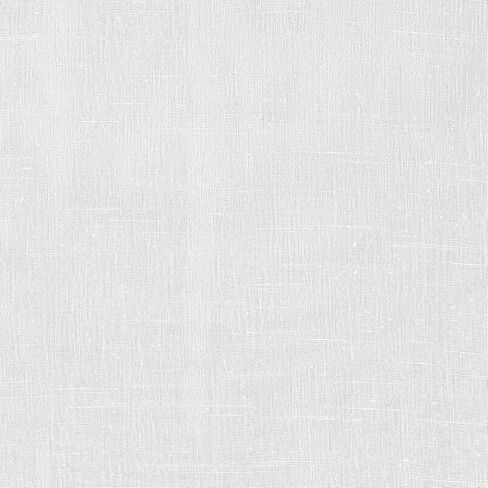 Archaeo Slub مزيج من الكتان المزخرف مكون من قطعتين من الستائر العلوية ذات الحلقات المعدنية باللون الأسود، مقاس 52 بوصة × 84 بوصة، أبيض in Kuwait