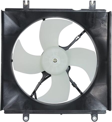 TYC 600170 Cooling Fan Assembly Compatible with 1997-2001 Honda CRV , Black in Saudi Arabia