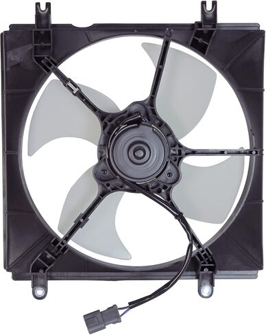 TYC 600170 Cooling Fan Assembly Compatible with 1997-2001 Honda CRV , Black in Saudi Arabia