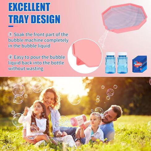 Rocket Bubble Gun for Kids with Lights Bags Bubble Gun,Bubble Machine Gun,Give Your Children Extraordinary Surprise. Instead of an inconvenient Battery, The Familiar 4 AA Batteries. in Saudi Arabia