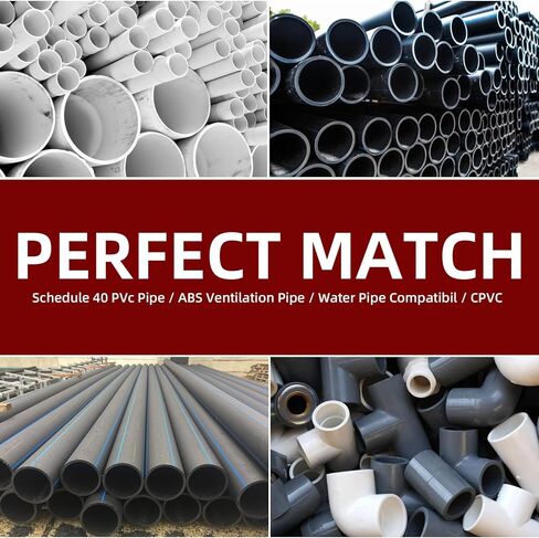 مجموعة مخرطة تركيب الأنابيب البلاستيكية المكونة من 6 قطع مناسبة للمثقاب القياسي 1/2 بوصة مع مجموعة من القاطع الداخلي لأنابيب السباكة البلاستيكية، أداة مخرطة الأنابيب البلاستيكية تحتوي على PPR75، PPR100، PPR150، PPR200، PPR300 وPPR400 in Kuwait