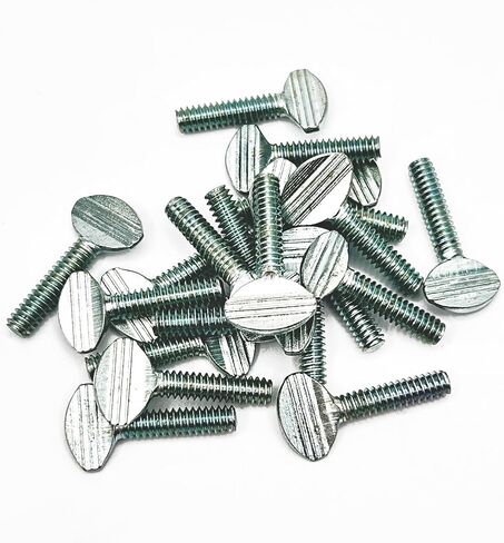 MORICHI 20pcs Thumb Screws, Zinc Plated Steel, Spade Head (1/4-20 x 3/4-Inch) in Saudi Arabia