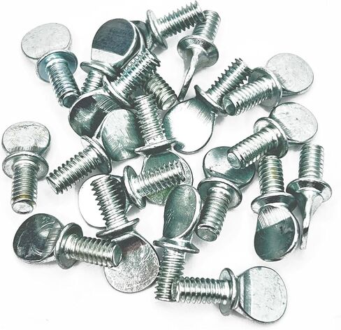 MORICHI 20pcs Thumb Screws, Zinc Plated Steel, Spade Head (1/4-20 x 3/4-Inch) in Saudi Arabia