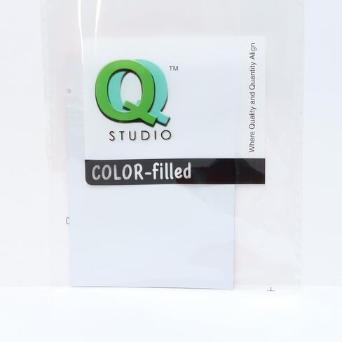 QQ Studio Clear/Colored Mylar Zip Lock Bags w/Tear Notch 6.5x9cm (2.5x3.5") (Clear/Silver/White) in Saudi Arabia