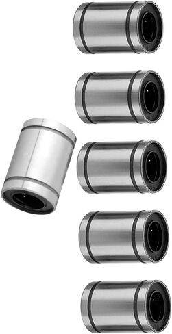 8pcs LM10UU Linear Motion Ball Bearings, 10mm Linear Bearings for 10mm Rod 3D Printer CNC Parts 10x19x29mm in Saudi Arabia