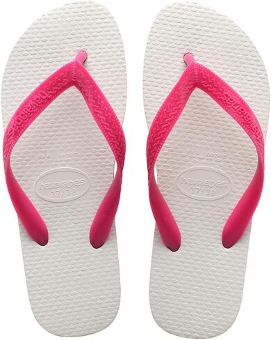 Havaianas Womens Tradicional Summer Flip Flops - Pink Flux - 4/6 US in Saudi Arabia