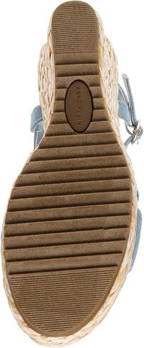 Anne Klein Women's Wintour Espadrille Wedge Sandal in Saudi Arabia