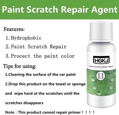 CALIDAKA Wax Car Polish, Car Scratch Remover,for HGKJ-11-20ml Car Dent Paint Scratch Repair Agent Polishing Wax Repair Paint Scratches Water Spots(1) in Saudi Arabia