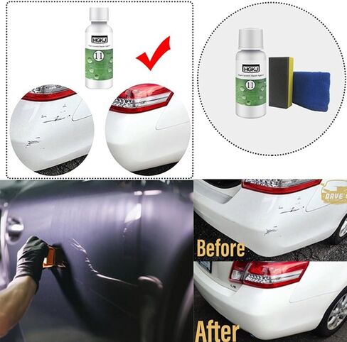 CALIDAKA Wax Car Polish, Car Scratch Remover,for HGKJ-11-20ml Car Dent Paint Scratch Repair Agent Polishing Wax Repair Paint Scratches Water Spots(1) in Saudi Arabia