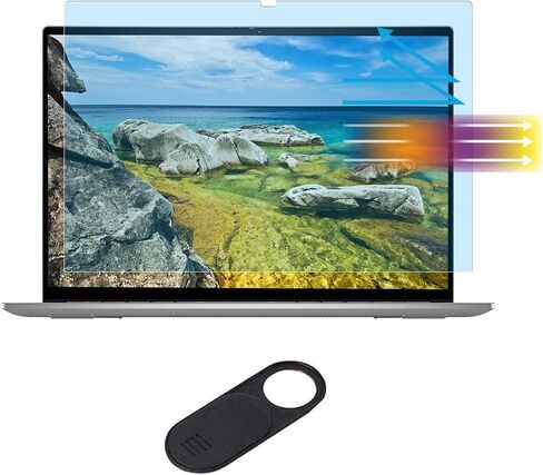 واقي شاشة مضاد للوهج للضوء الأزرق من MUBUY-GOL لجهاز Dell Inspiron 16 7630 7620 7610 16 بوصة & Dell Inspiron 16 Plus 16 بوصة & Dell G16 7620 كمبيوتر محمول للألعاب 16 بوصة، يقلل من إجهاد العين ومضاد لبصمات الأصابع in Saudi Arabia