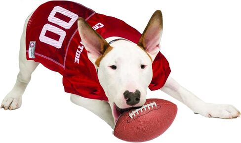 جيرسي شبكي من NCAA College Alabama Crimson Tide للكلاب والقطط، مقاس XX-Large. قميص Big Dog مرخص مع فريق الكلية لكرة القدم/كرة السلة المفضل لديك in Saudi Arabia