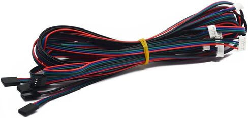 Iverntech 6 قطعة 2 متر XH2.54 4pin إلى 6pin محطة محرك متدرج كابلات للطابعة ثلاثية الأبعاد Nema 17 محرك متدرج in Saudi Arabia