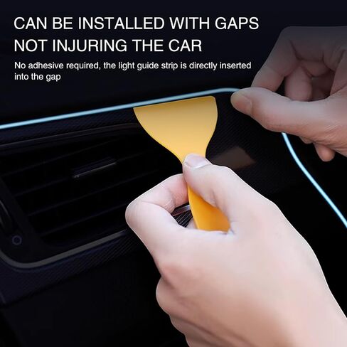 1 قطعة شريط إضاءة LED ساطع ثابت DC12V، إضاءة باردة محيطة للسيارة بطول 16.4 قدم مع واجهة USB، ملحقات تزيين خالية من الأسلاك، مناسبة لموديلات السيارات المختلفة (وردي) in Saudi Arabia