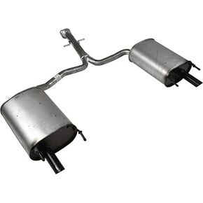 Rear Muffler Assembly - Direct Fit - Compatible with 2007-2011 GS350 3.5L V6 2GR-FSE in Kuwait