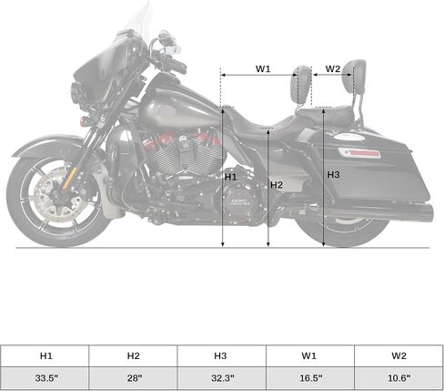 TCMT Low Profile Two Up Motorcycle Rider and Passenger Seat Fit For Harley Road King Electra Glide Road Glide Street Glide 2009-2023 in Saudi Arabia