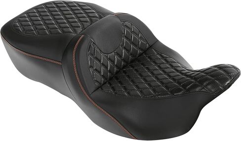 Hammock Seat River Seat Motorcycle Seat Cushion Fit For Harley Street Glide FLHX Road King 2009-2023 Road King Special FLHRXS 2017-2023 Ultra Limited FLHTK 2014-2023 in Saudi Arabia