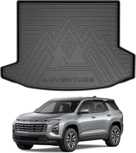 Mixsuper Cargo Liner for Chevy Equinox/GMC Terrain 2025 2026, All Weather Cargo Mat for Chevy Equinox Rear Trunk Liner Black in Saudi Arabia