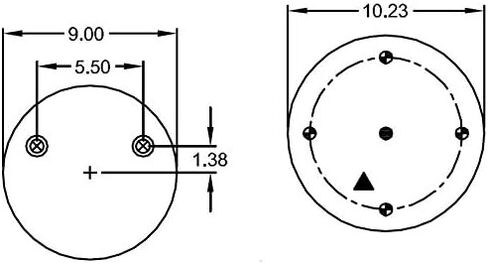 زوج من حقيبة زنبرك الجوية المقطورة يحل محل W01-358-9974 ، SAF Holland 905-57-332 W/Hardware Kit in Saudi Arabia