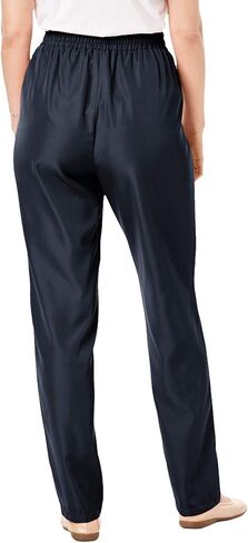 Woman Within Plus Size Petite Woven Pant in Kuwait