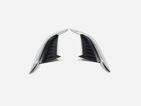 Car Accessories Fit for Toyota Corolla cross 2022-2024 ABS (Blue Black) Front Fog Light Lamp Frame 2pcs in Saudi Arabia