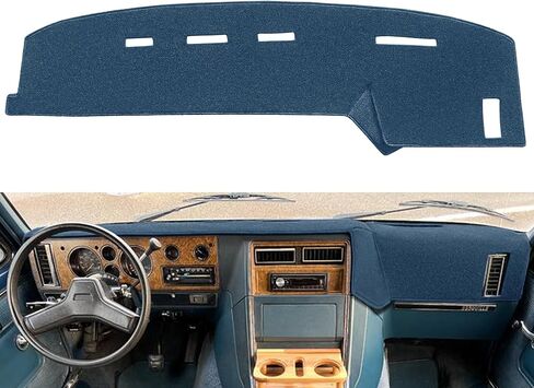 حصيرة غلاف Dash Cover مخصص لشيفروليه Chevy G Series Van/GMC G Series Van ، Dashboard Pad Cappet Protector K284 (Black) in Kuwait