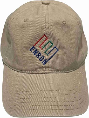 Enron Hat 2212 - غطاء تاريخ الشركات القابل للتعديل المطرز in Kuwait