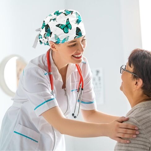 الدماغ مع المعرفة قبعات عمل المرأة مع قبعة الشريط الطوي in Kuwait